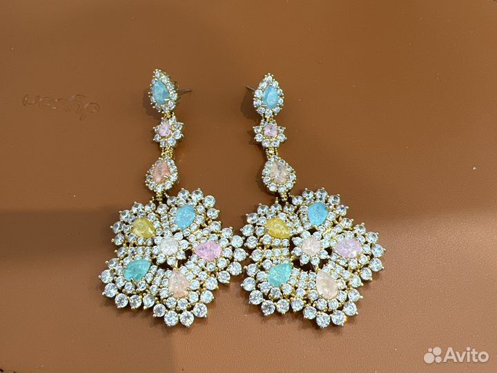 Серьги серебро