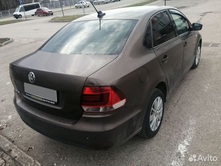 Volkswagen Polo 1.6 AT, 2017, 155 000 км