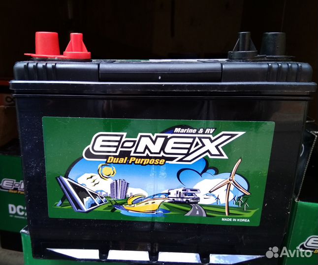 Аккумулятор тяговый E-NEX DC24MF 80 Ач