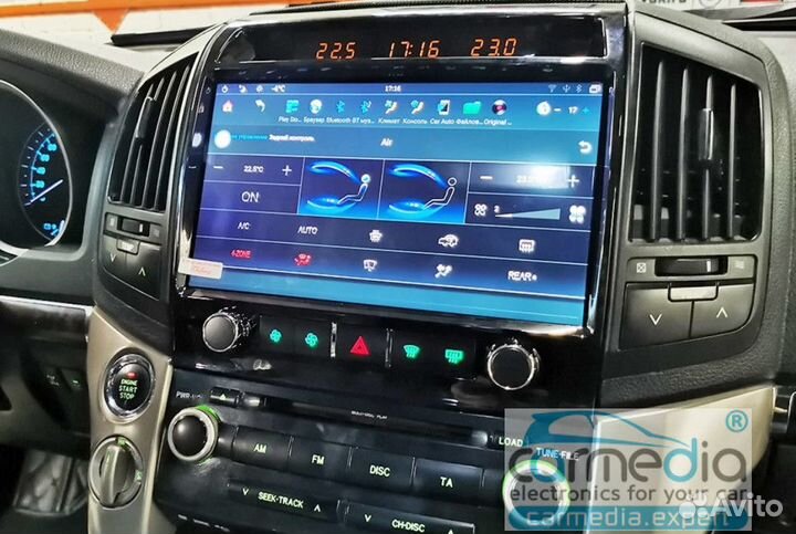 Магнитола андроид для Toyota Land Cruiser 200