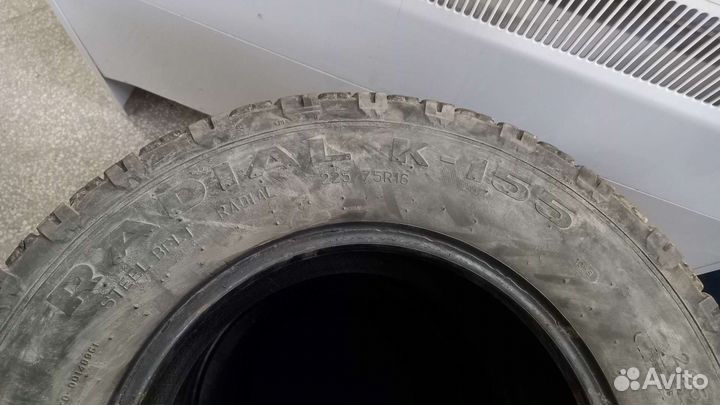 Омскшина О-155 225/75 R16