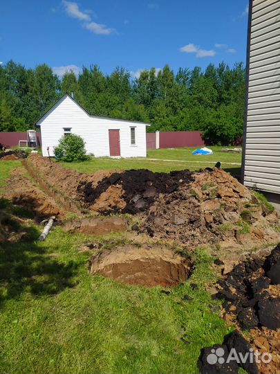 Септик из бетонных колец 14