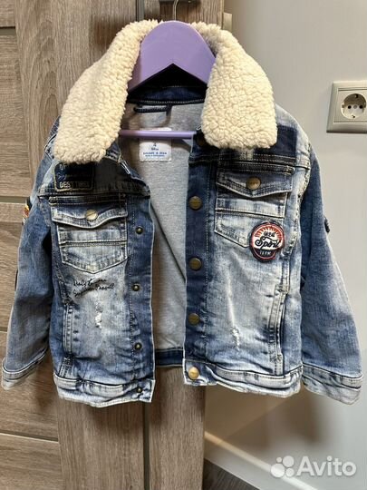 Джинсовая куртка для мальчика
