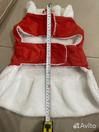 Новогодний няряд на собачку среднего размера