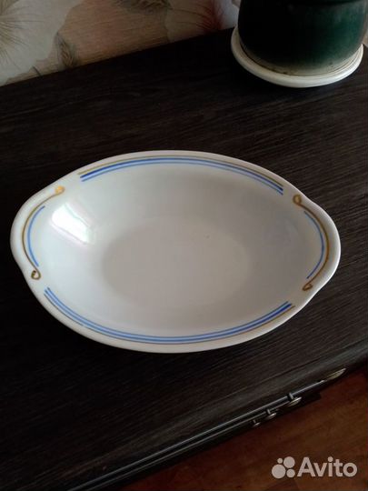 Блюдо овальное-салатник 1960 годы