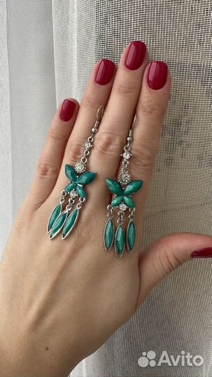 Серьги бижутерия
