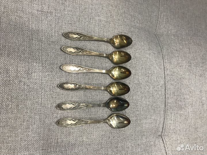 Мельхиоровые ложки чайные