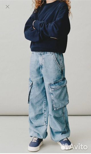 Джинсы Zara для девочки 140 оригинал