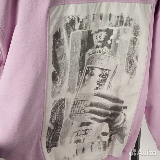Свитшот cavempt розовый