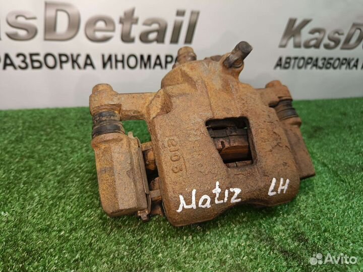 Передний левый суппорт Daewoo Matiz
