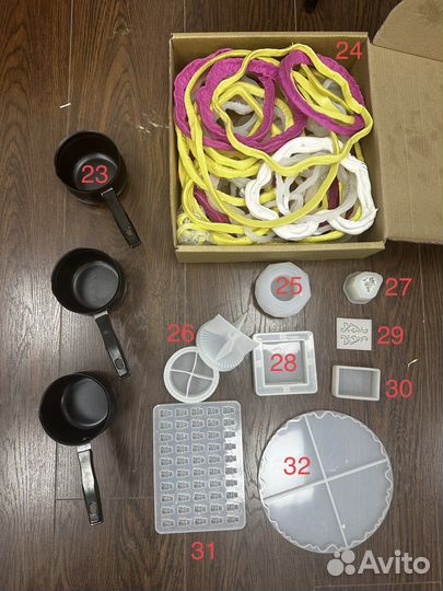 Силиконовые молды для эпоксидной смолы