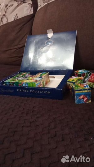 Кубики деревянные