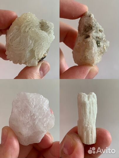 Минералы разные, самоцветы Урала