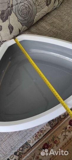 Туалет для кошек с бортом 