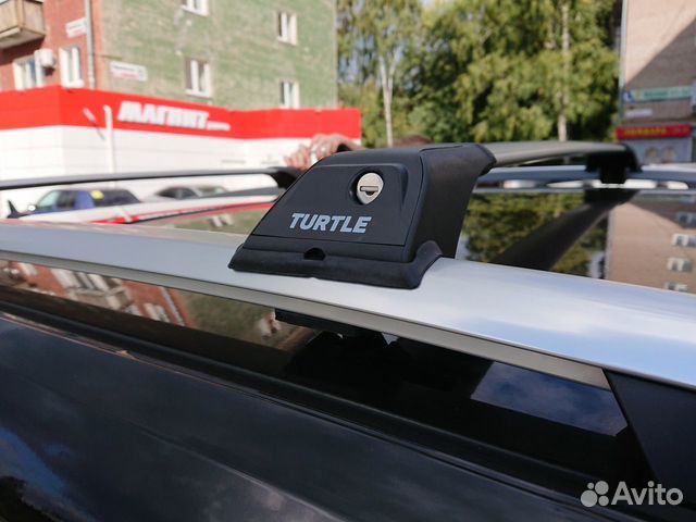 Багажник Turtle Tourmaline V1 на рейлинги