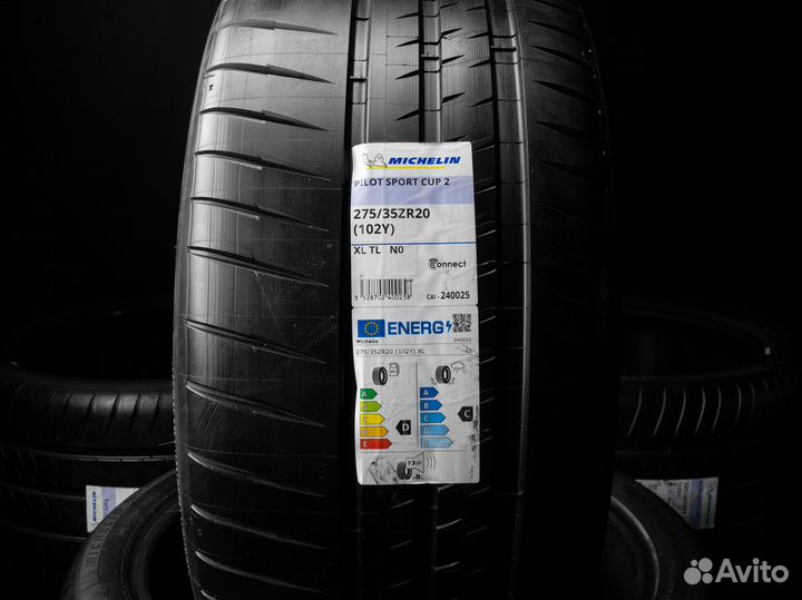 Michelin Pilot Sport Cup 2 275/35 R20 и 335/30 R21 109Y