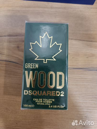 Новая туалетная вода Dsquared2 Green Wood (100мл)