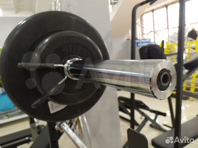 Гриф олимпийский прямой 220см d-50mm