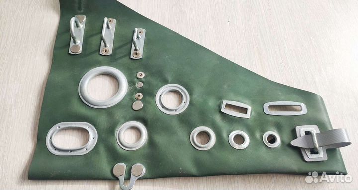 Люверсы на тент, штору и пр. молнии метрами