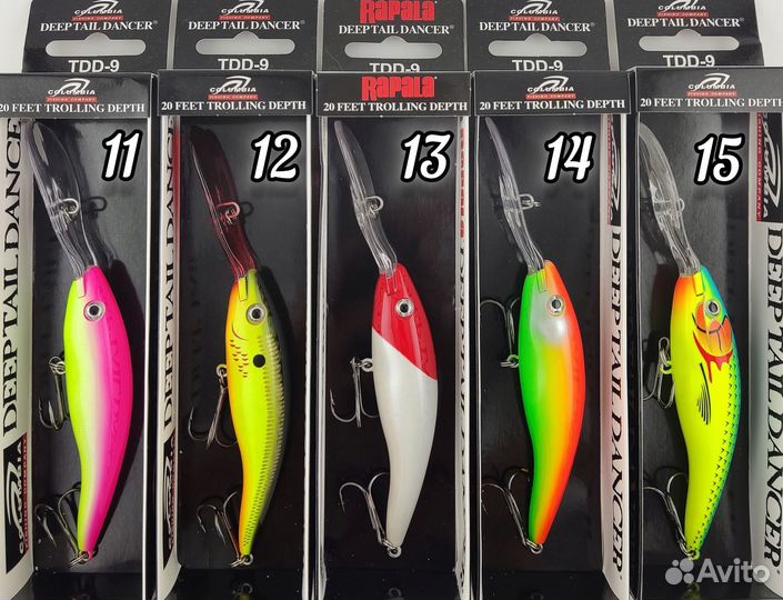 Воблер Rapala TDD-9