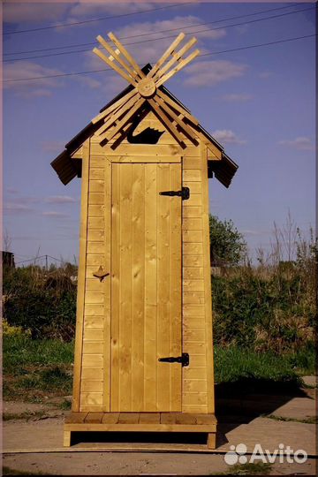 Уличный туалет с установкой Р535