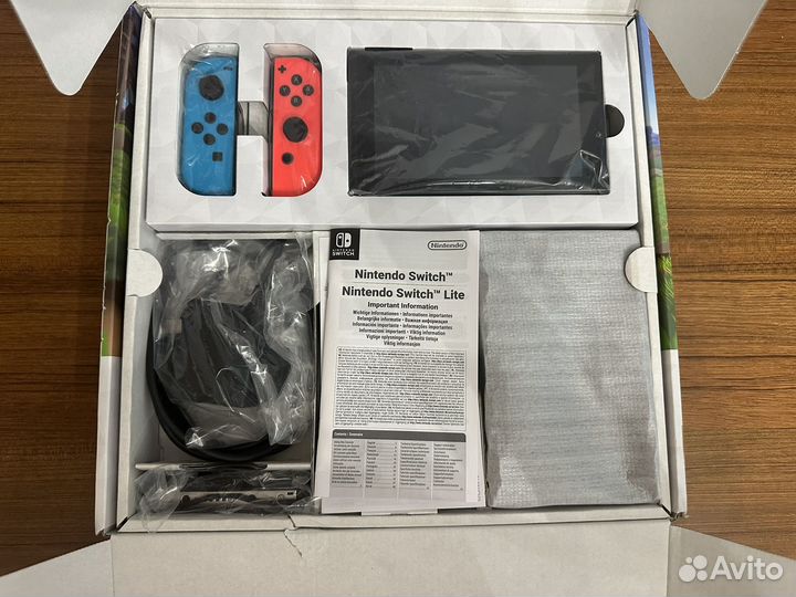 Чипованная nintendo switch 2 rev +128gb