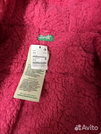 Куртка новая для девочки 82