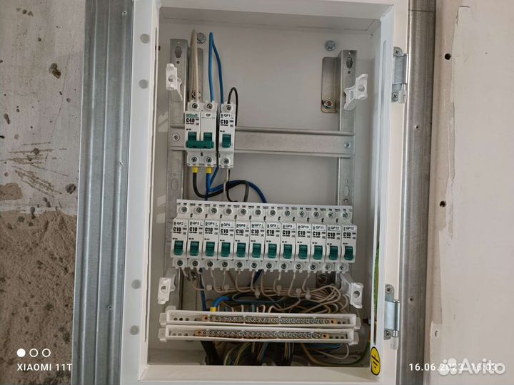 Электромонтажные работы в Кургане