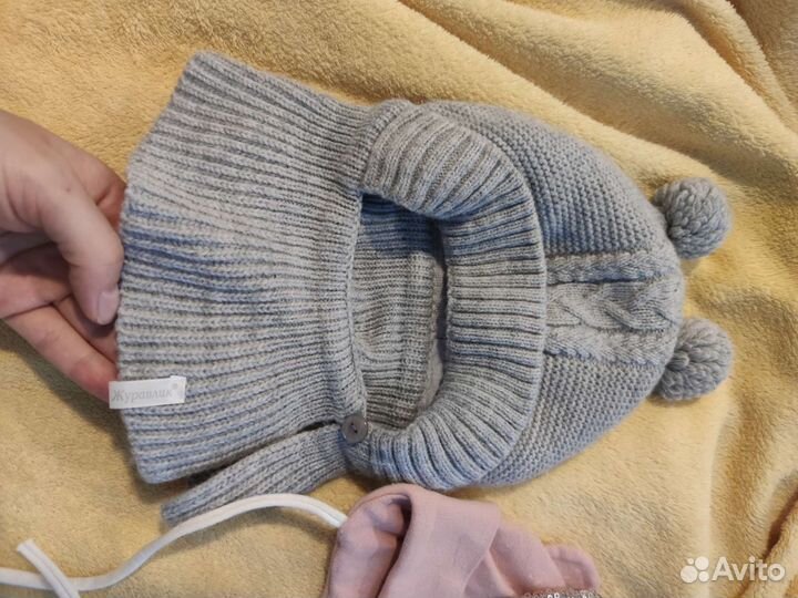 Шапочки для малыша, шапочки для девочки