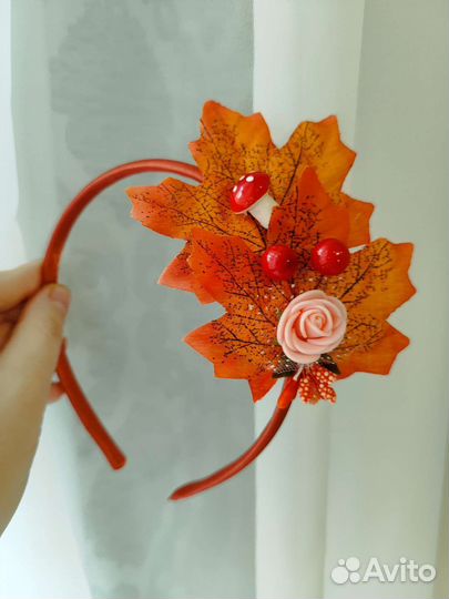 Ободок осень на утренник