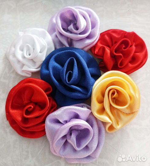 Розы из шëлка