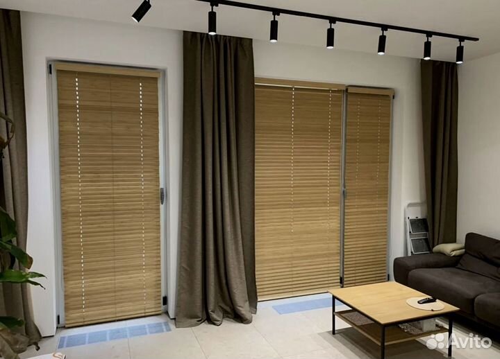 Деревянные жалюзи сосна