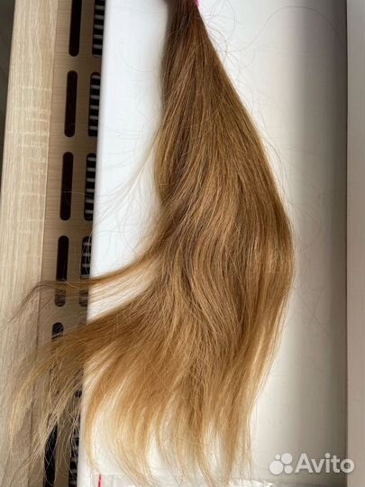 Продам волосы бу 120 гр 44 см 1500