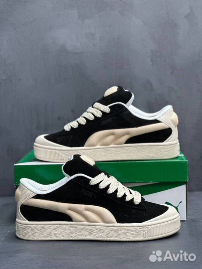 Puma Suede XL Crush Preserves Black Beige