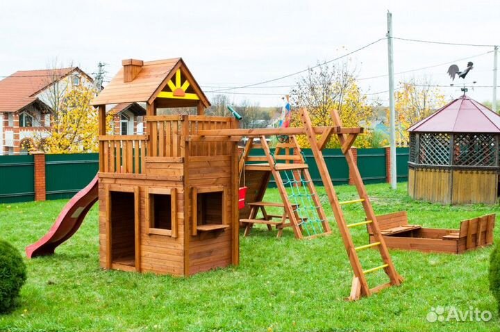 Детский городок Выше Всех Крепость Застава