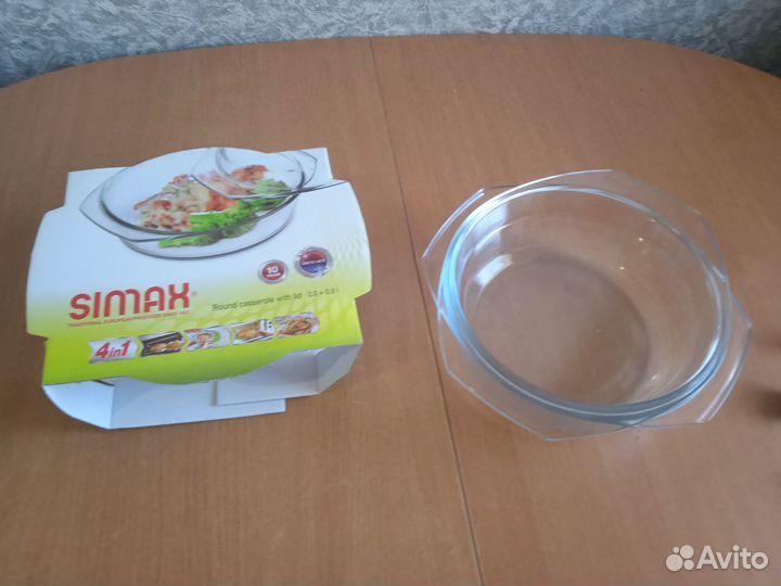 Стеклянная кастрюля для свч