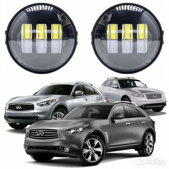 Светодиодные противотуманные фары Nissan X-Trail