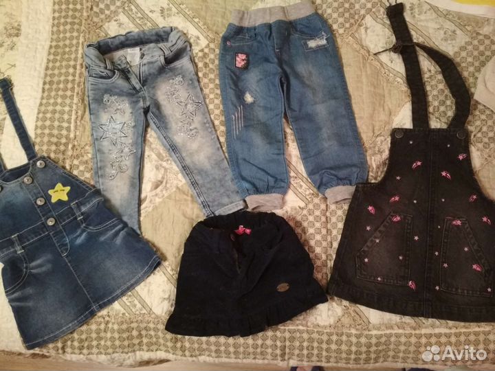 Детская одежда пакетом от 80 до 92 размера