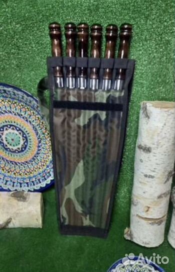 Hабор шампуров в чехле