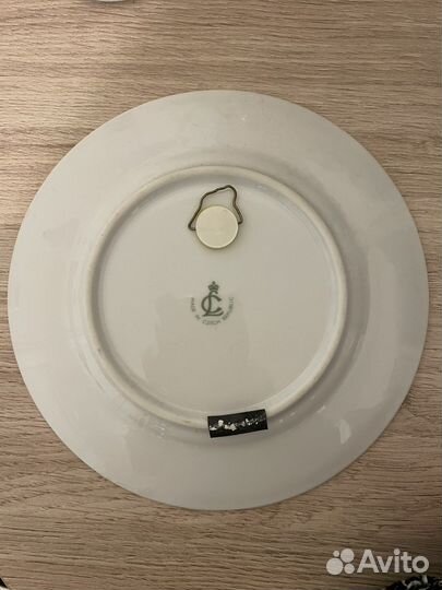 Настенная тарелка Фрукты. Чехия