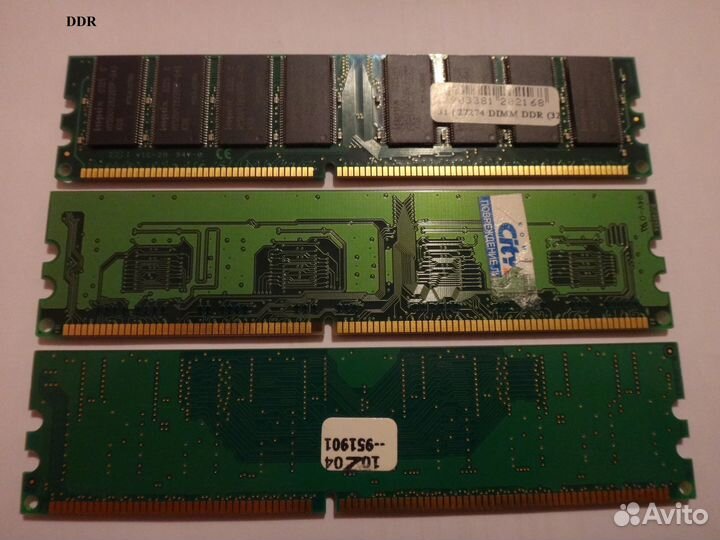 Оперативная память озу DDR RAM