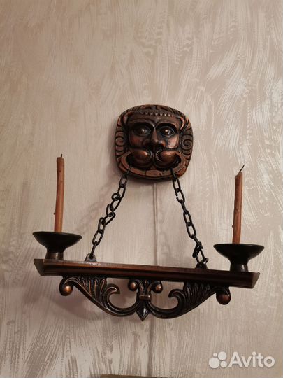 Подсвечник бронзовый СССР