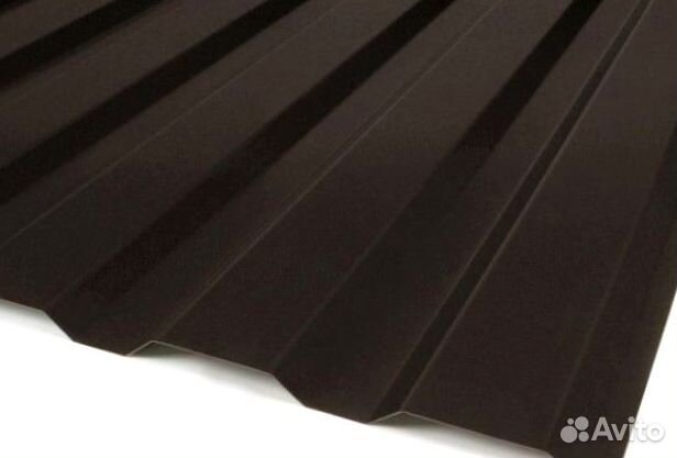 Профнастил шоколад