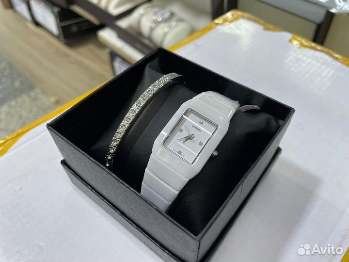 Часы женские керамика rado