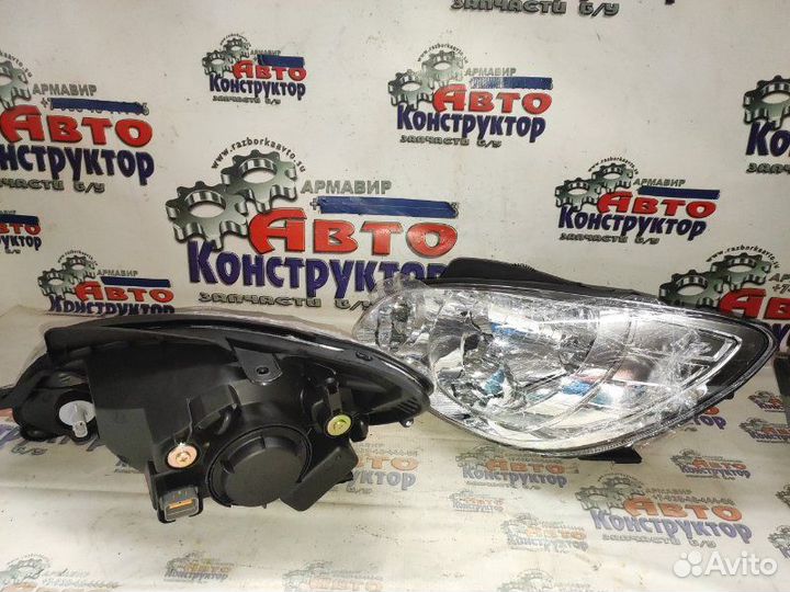 Фара передняя левая Hyundai Гетц 2006