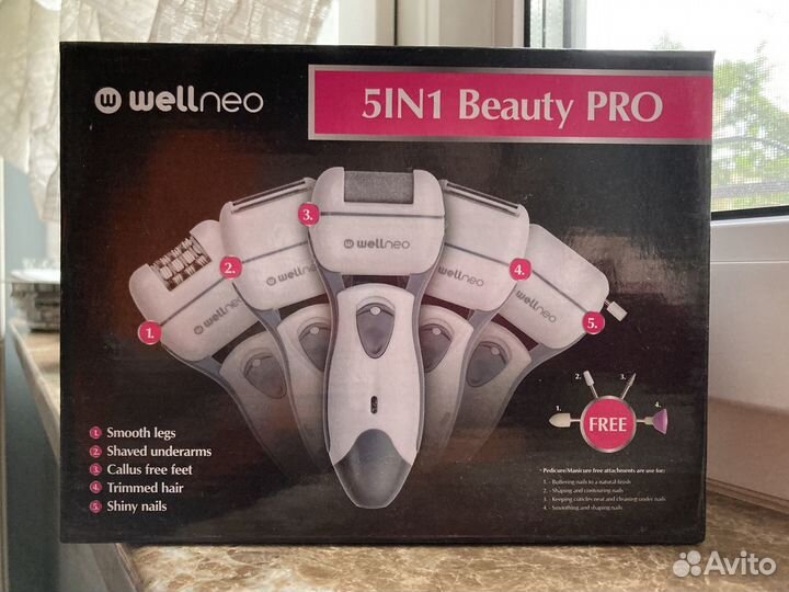 Эпилятор mellneo beauty PRO 5в 1 новый