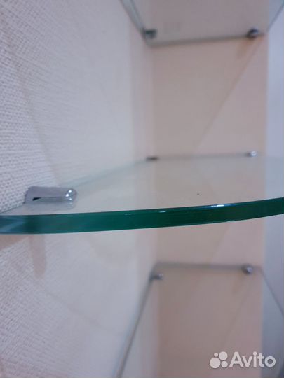 Полка стеклянная 3 шт