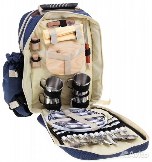 Набор посуды туристической в рюкзаке, Chanodug