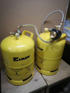 Заправляемые газовые баллоны Gaslow для кемпера