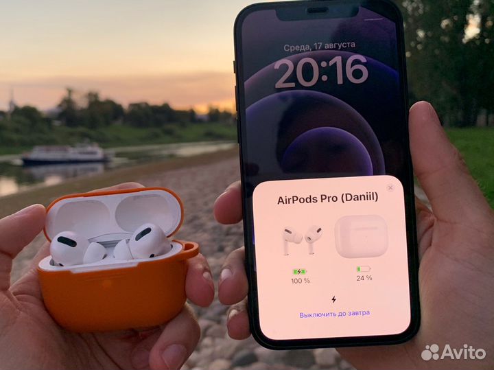 Беспроводные наушники Apple AirPods Pro + Чехол